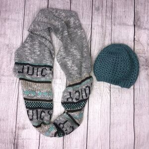 Juicy couture infinity scarf Charlotte Russe hat